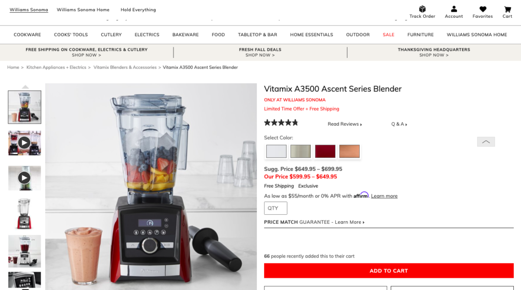 e commerce ux
