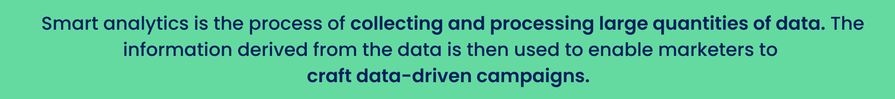 Making Sense of Consumer Research Data with Smart Analytics