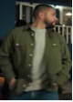 Budweiser guy in green jacket