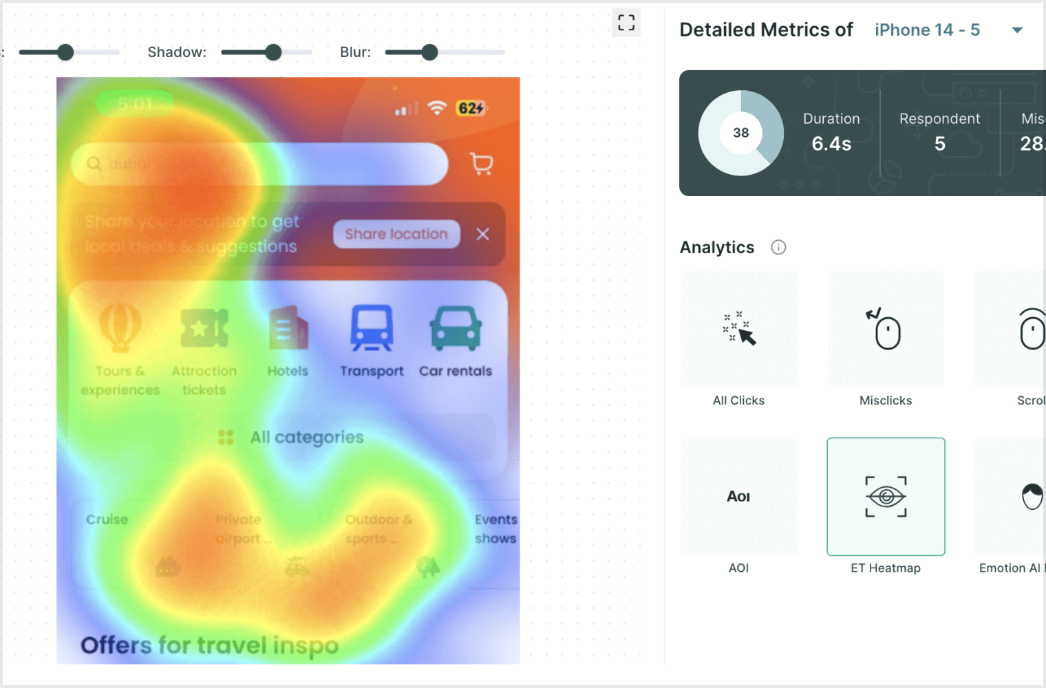 ET Heatmap