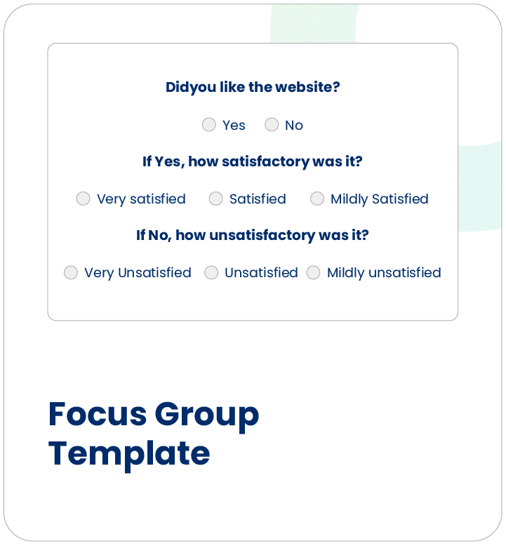 focus group Template