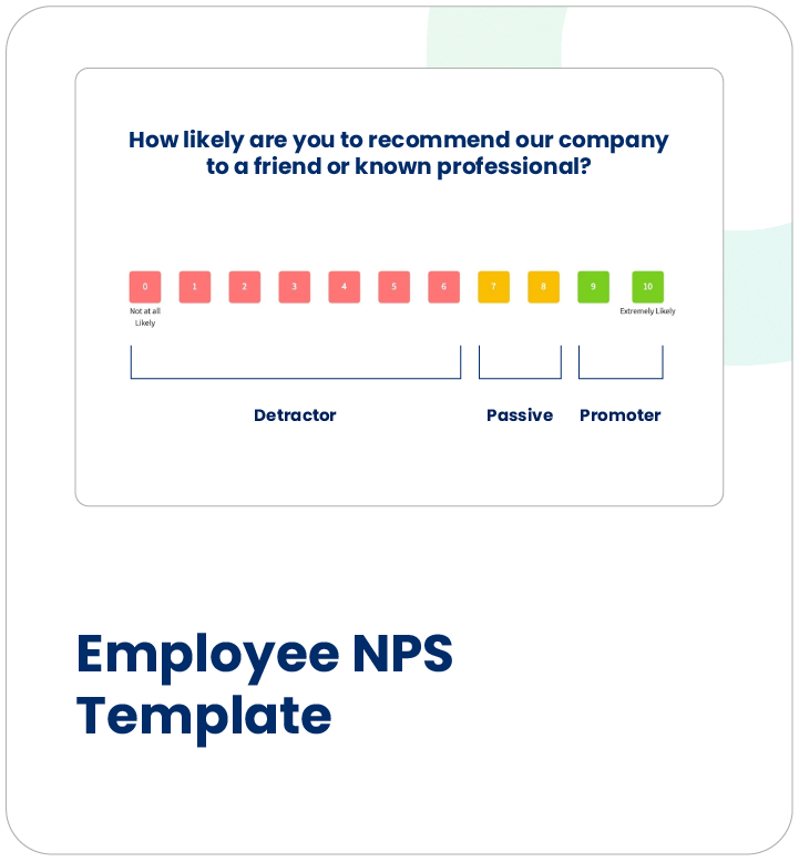 employee nps Template